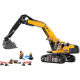 Yellow Construction Excavator