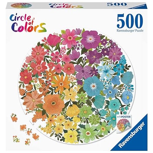 Circle of Colors Flowers -...