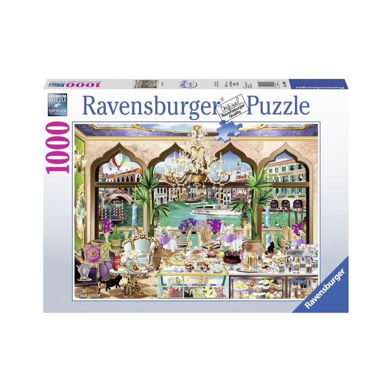 1500, Ravensburger, Castle at the Seaside - Rare Puzzles