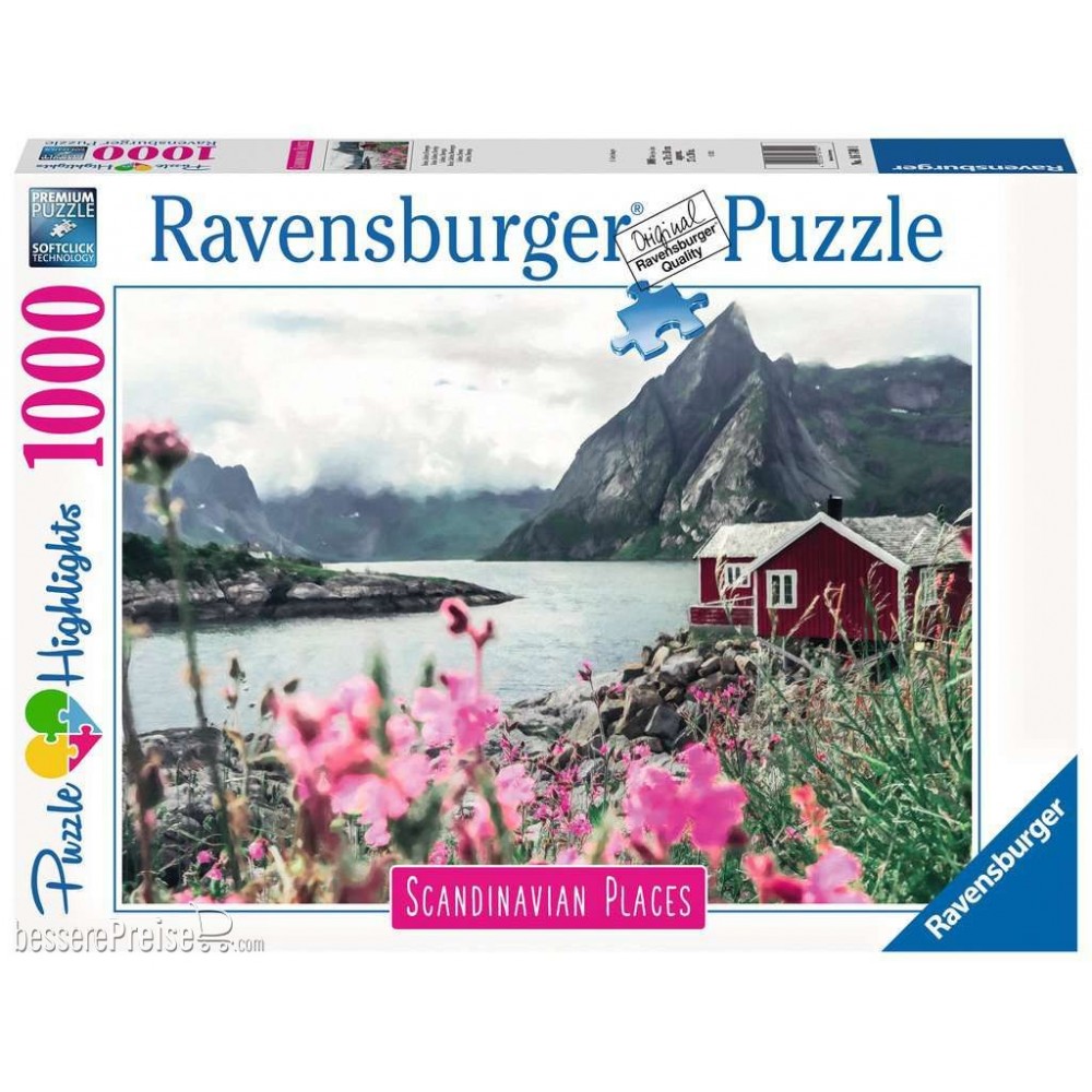 Ravensburger Country Cottage 1500 Piece Jigsaw Puzzle for Adults –  Softclick Technology Means Pieces Fit Together Perfectly, Green
