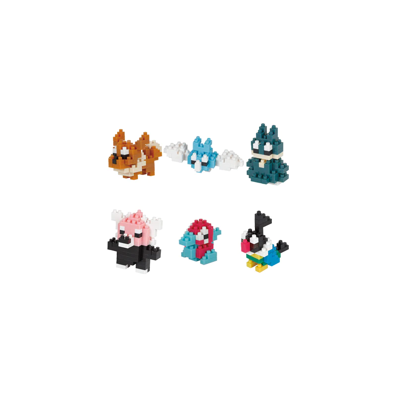 Nanoblocks Mini Pokemon Box - Normal Type